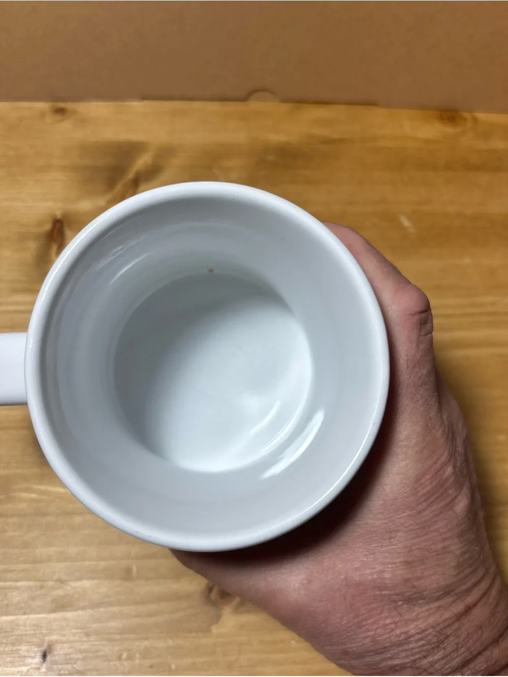 Vintage Krispy Kreme Doughnuts Coffee Mug Cup Heavy Ceramic Restaurant Ware Logo